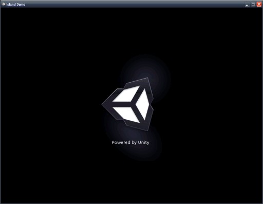 اللعبة تستخدم Unity - تظهر في بداية تشغيل اللعبة