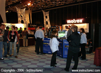 Matrox كانت شركة بطاقات الإظهار الوحيدة ذات الوجود الفعلي في المؤتمر...